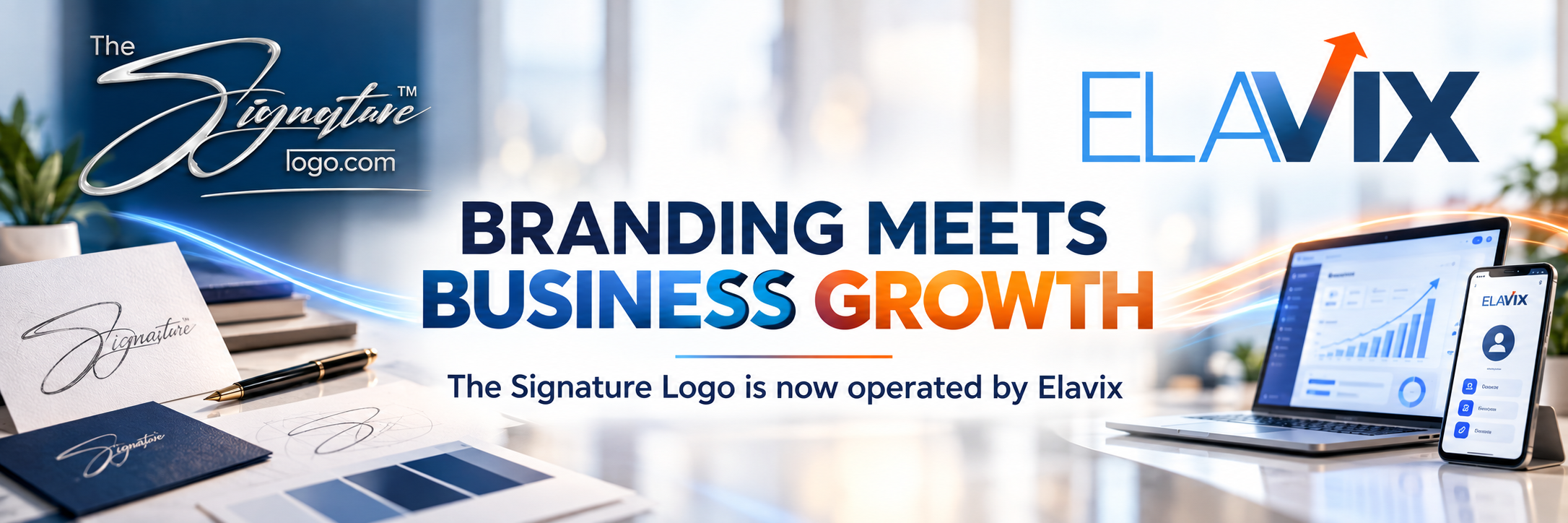 The Signature Logo and Elavix